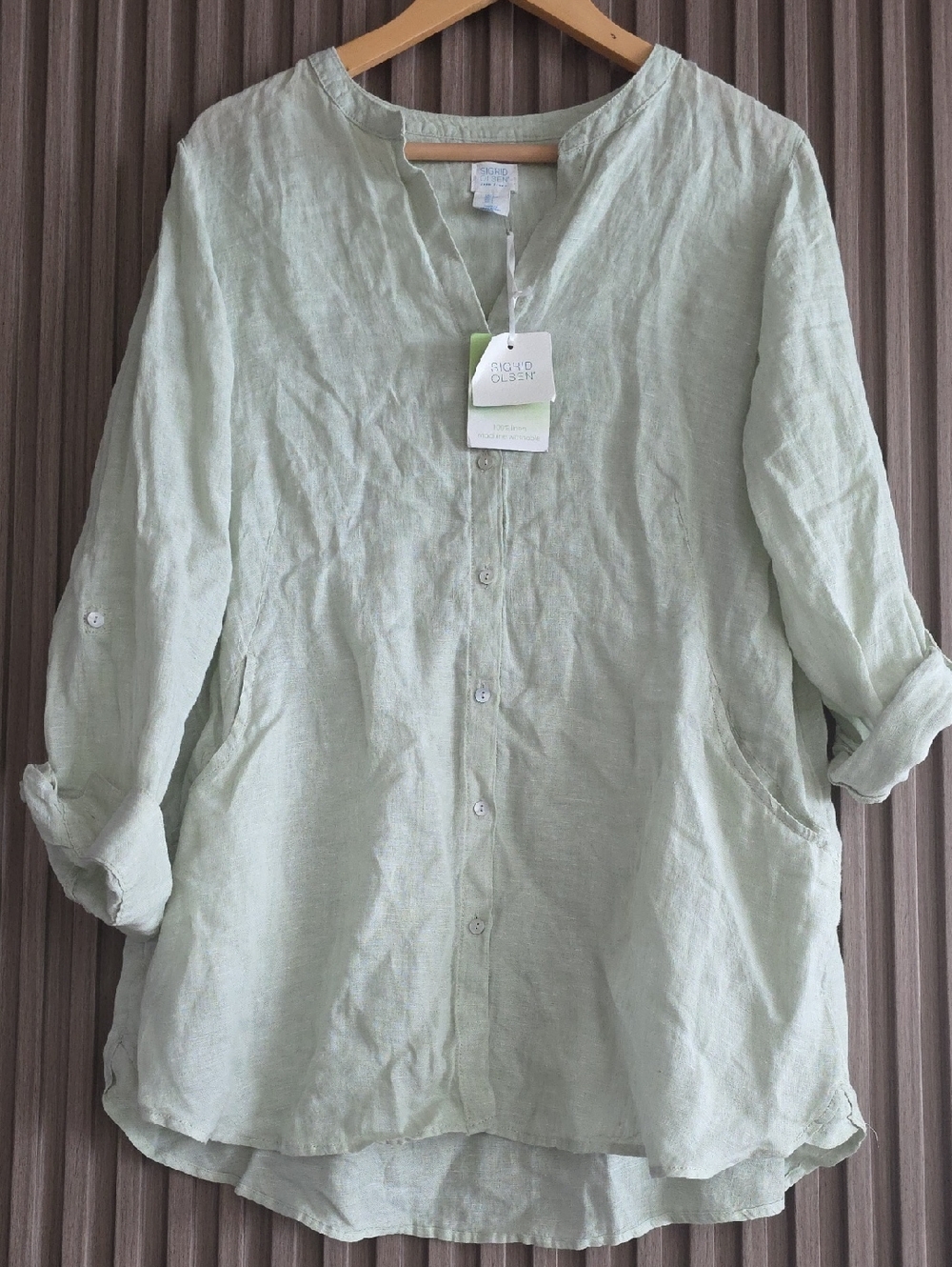 Sigrid Olsen Linen Tunic